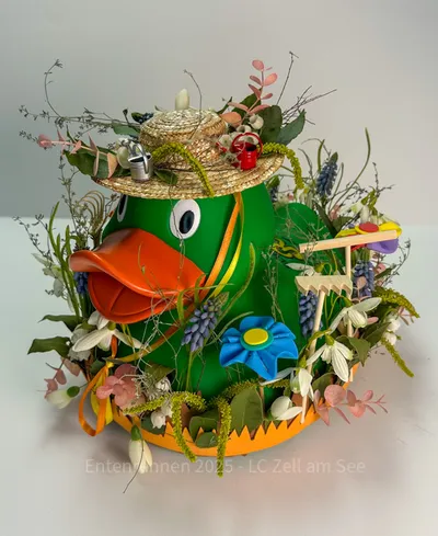 Ente von Blumen Riegler