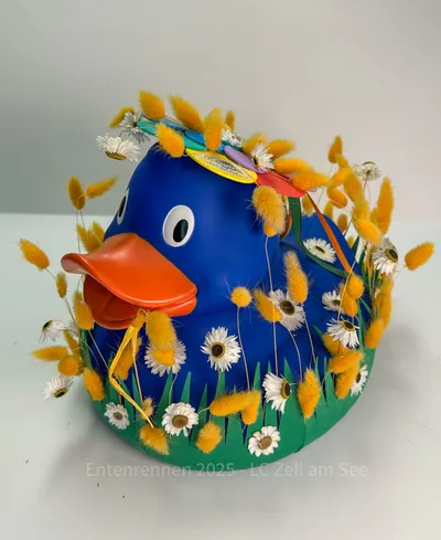 Ente von Blumen Riegler