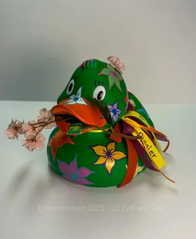 Ente von Blumen Riegler