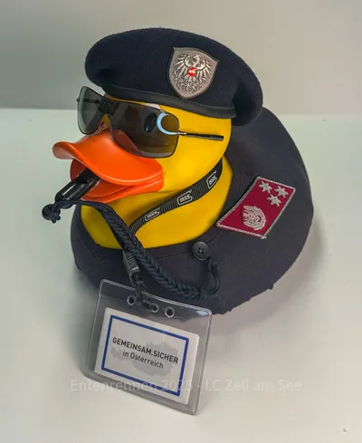 Ente von Polizei Saalbach